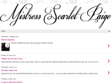 Tablet Screenshot of blog.scarletpaige.com